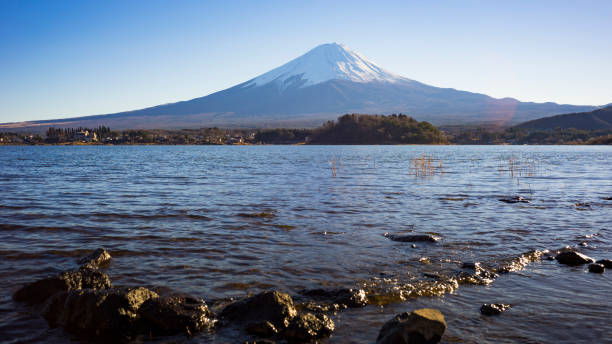 istock Fuji mountain view from Kawaguchi lake 687928998