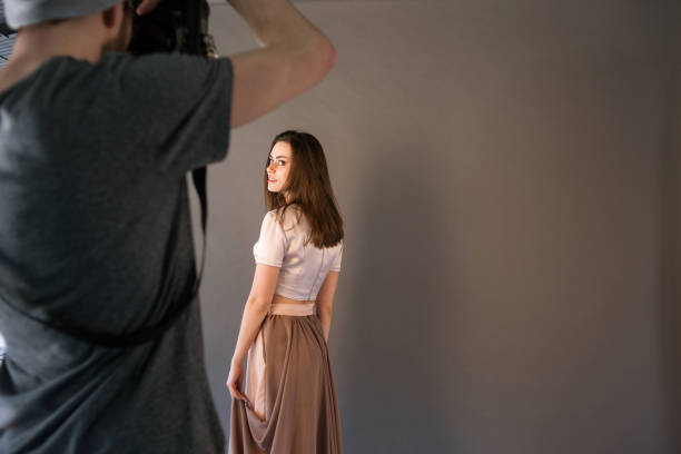 istock Professional shooting in prom dress. 687932490