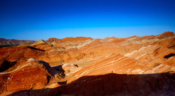 istock Zhangye colorful land in Gansu, China 687943540