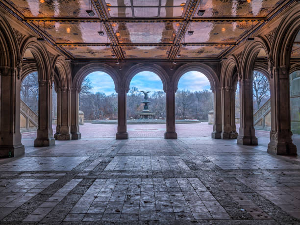 istock Bethesda Terrace and Fountain tunnel 687976302