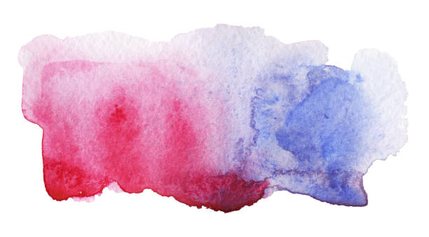 istock Isolated watercolor stain. Creative watercolor art for decoration 688005572