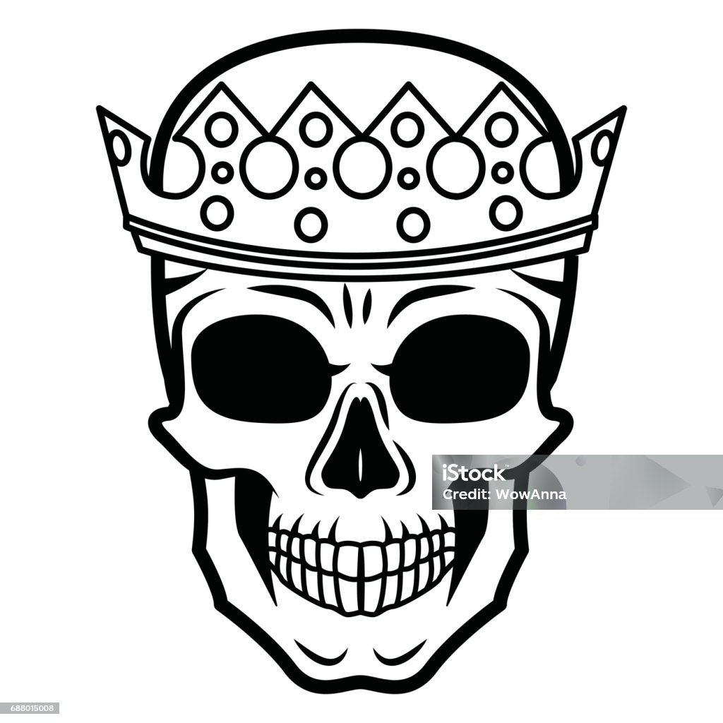 Ilustración de Línea De Mano Arte Dibujo Calavera Negra Con Corona Había Aislado Sobre Fondo Blanco Estilo De Dudling Tatoo Zenart Para Colorear Para Adultos y más Vectores Libres de Derechos de Ilustración de Línea De Mano Arte Dibujo Calavera Negra Con Corona Había Aislado Sobre Fondo Blanco Estilo De Dudling Tatoo Zenart Para Colorear Para Adultos y más Vectores Libres de Derechos de