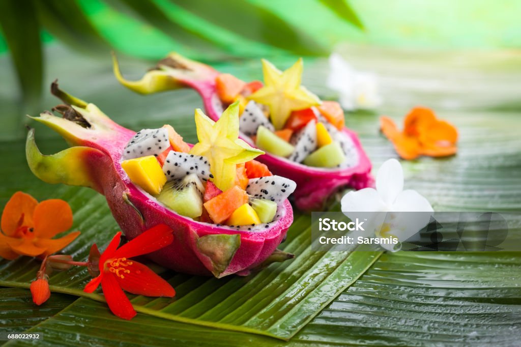 cibo asiatico - Foto stock royalty-free di Frutto tropicale