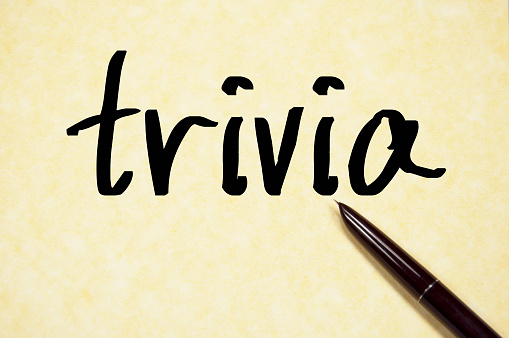 Written Trivia Trivia Word Write On Paper Stock Illustration - Download Image Now ...