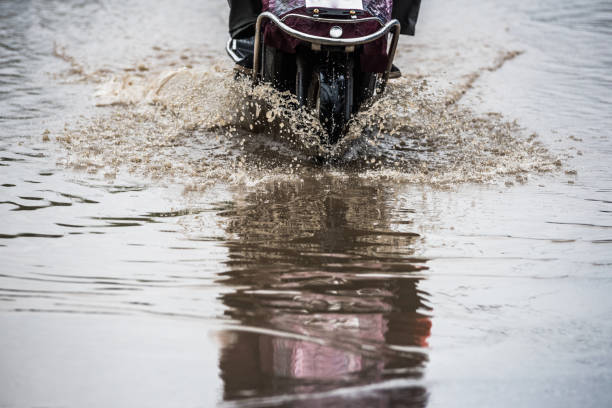 istock dirty water splash after vehicle roaring by 688046738