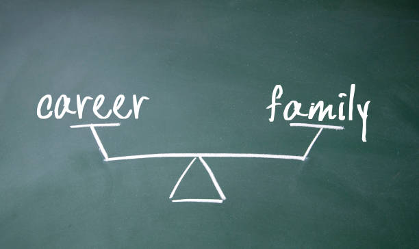 istock career and family balance sign on blackboard 688054338