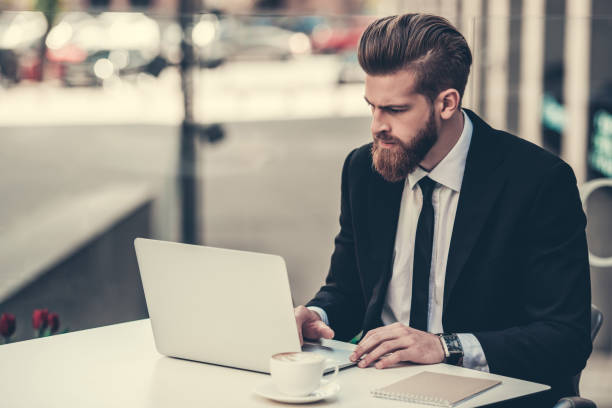 istock Businessman in the city 688063288