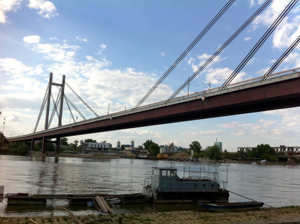 istock Ada Bridge in Belgrade, Serbia 688071690