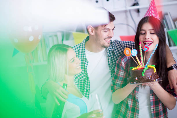 istock Party for birthday girl 688086128