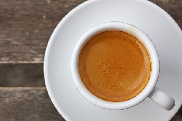 istock Directly Above Shot Of Coffee Cup 688090645
