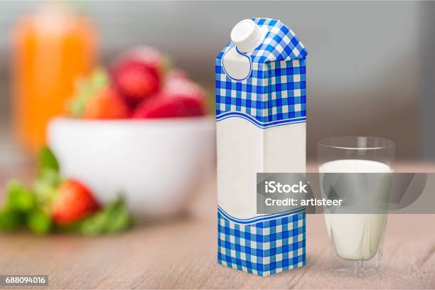 Milk Stock Photo - Download Image Now - Breakfast, Calcium, Cold Temperature