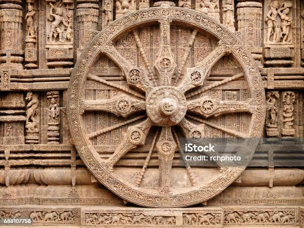 Konark Temple In India In The Orissa State Stock Photo - Download Image Now - Ancient, Architecture, Asia