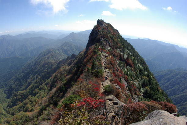 Mt. Ishizuchi in Japan Mt. Ishizuchi in Japan mt ishizuchi stock pictures, royalty-free photos & images