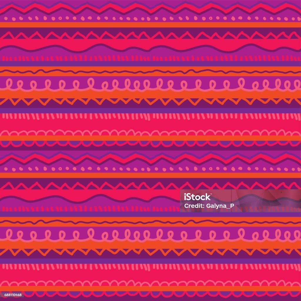 Fun And Cute Childish Stripe Seamless Pattern For Project For Kid ...