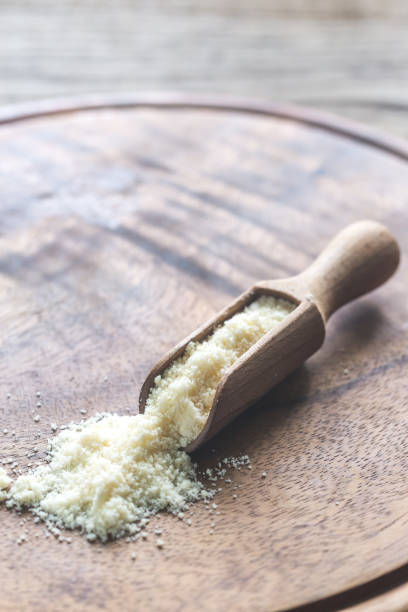 istock Parmesan cheese on the wooden board 688120836