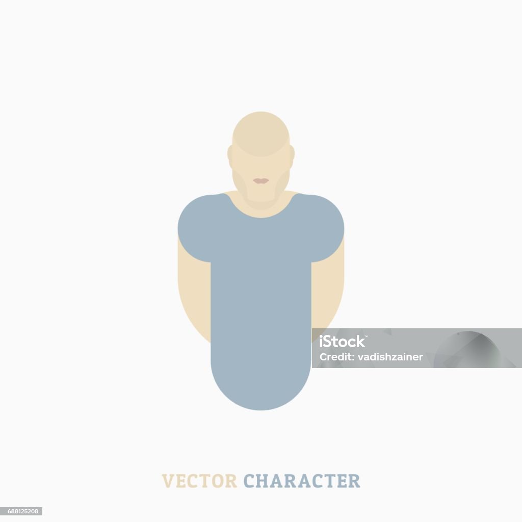 Vector Body Stock The Human Body Vector Character For You Work Flat Vector Background Eps ...
