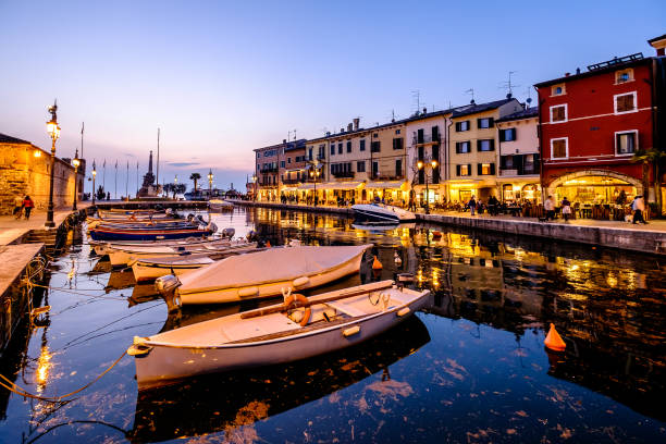 istock harbor of lazise 688127890