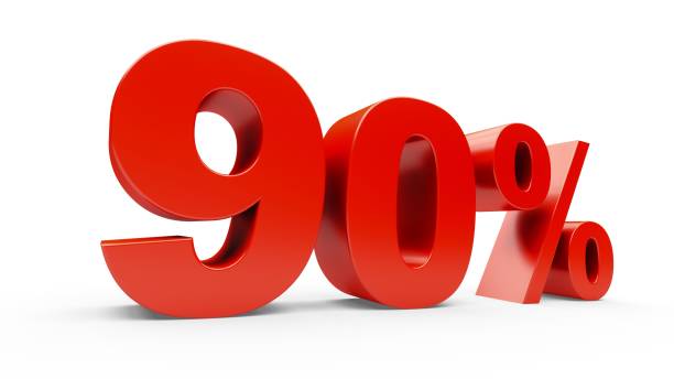 istock 3D rendering red discount 90 percent 688131160