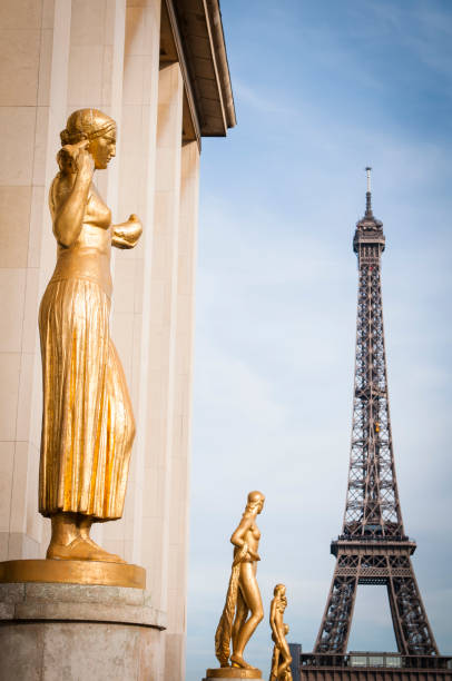 istock Paris Trocadero and Eiffel Tower 688135634