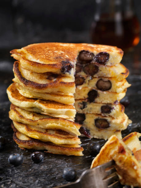 Buttermilk Blueberry Pancakes