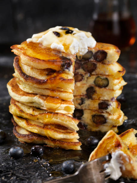 Buttermilk Blueberry Pancakes