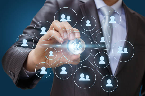 istock The concept of mass distribution emails. 688151158