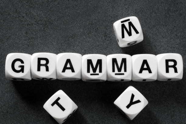 istock word grammar on toy cubes 688152130