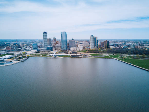 istock Milwaukee Skyline Aerial 688154888