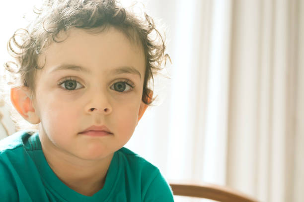 Little boy Portrait of a cute little boy, about two years old, looking at the camera. little boys blue eyes blond hair one person stock pictures, royalty-free photos & images