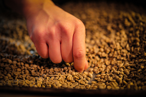 Image of handmade coffee beans