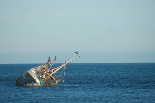 istock Shipwreck in the North Sea 688160660