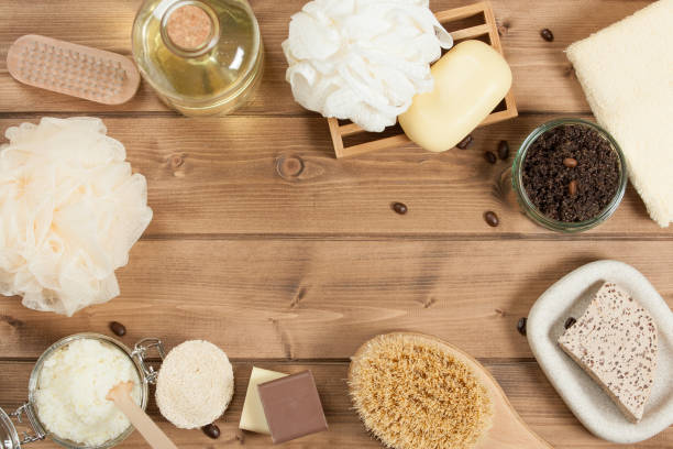 istock Handmade Coffee Scrub And Lemon Scrub With Coconut Oil. Toiletri 688186256