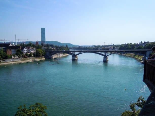 istock Panorama view of Basel and Rhine river, Switzerland 688191726