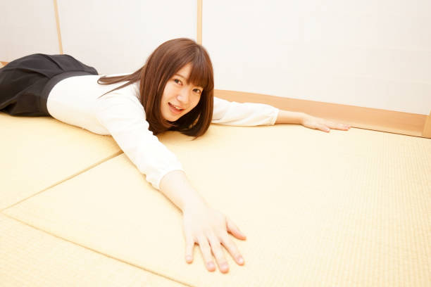 istock Women on the mat 688200248