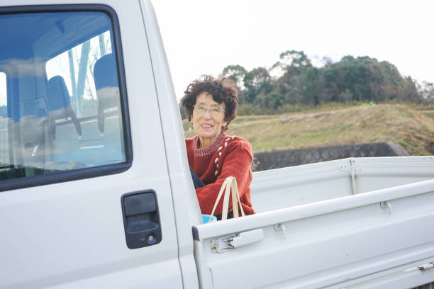 istock Woman riding in the car 688234676