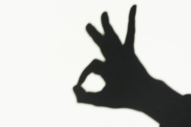 istock Shade from hands, Ok sign 688238958