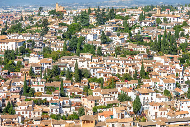 istock Cityscape of Granada. Andalusia, Spain 688243340
