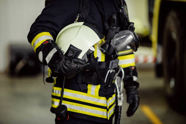 istock firefighter portrait on duty 688255650