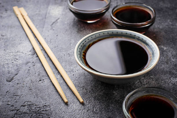 istock Bowls of soy sauce 688256412