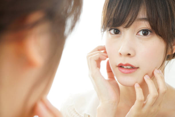 istock Women in front of the mirror 688274532