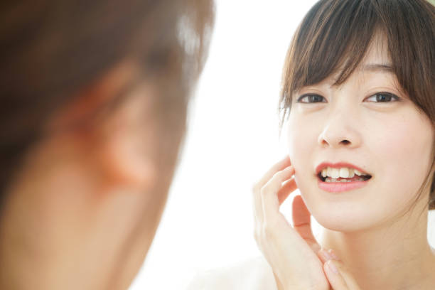 istock Women in front of the mirror 688274550