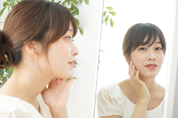 istock Women in front of the mirror 688274708