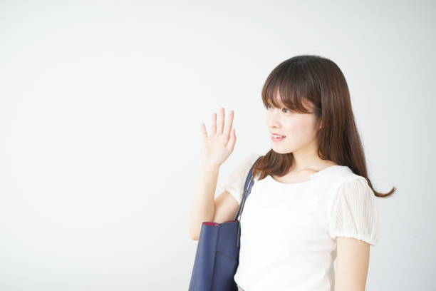 istock Woman with shoulder bag 688275646