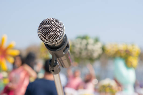 istock Microphones, outdoor events 688281600