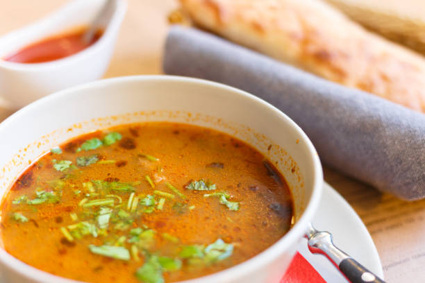 istock Traditional Georgian soup Kharcho 688287464