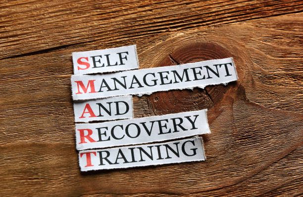 istock smart recovery training  definition on wood 688291606