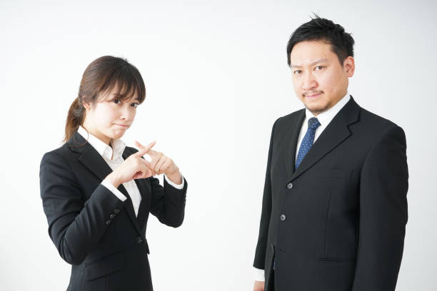 istock Male and female gestures 688298062