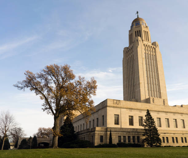 istock Lincoln Nebraska Capital Building Government Dome Architecture 688298316