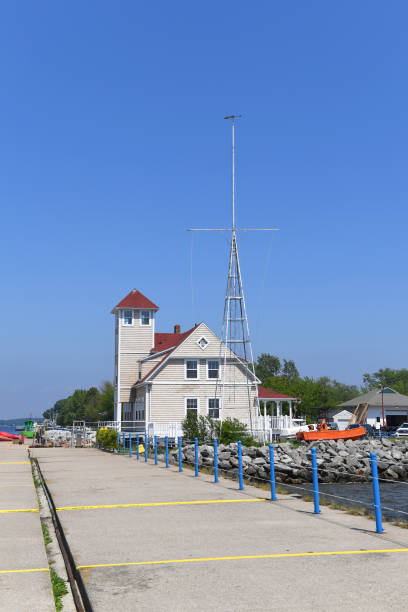 istock Muskegon Pier on Lake Michigan 688314506