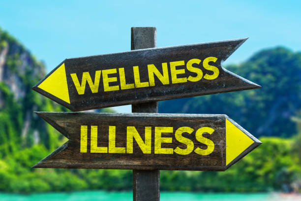 istock Wellness - Illness signpost 688317988